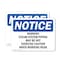 Signmission Hot Surface Sign, 7 in H x 10 in W, Plastic, Warning Steam System Piping May Be Hot Exercise OS-2PACK-NS-P-710-L-18920 - alternate 1